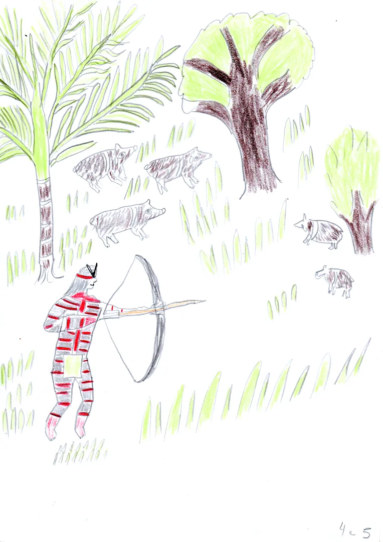 Desenho de Carlos Herwỳ